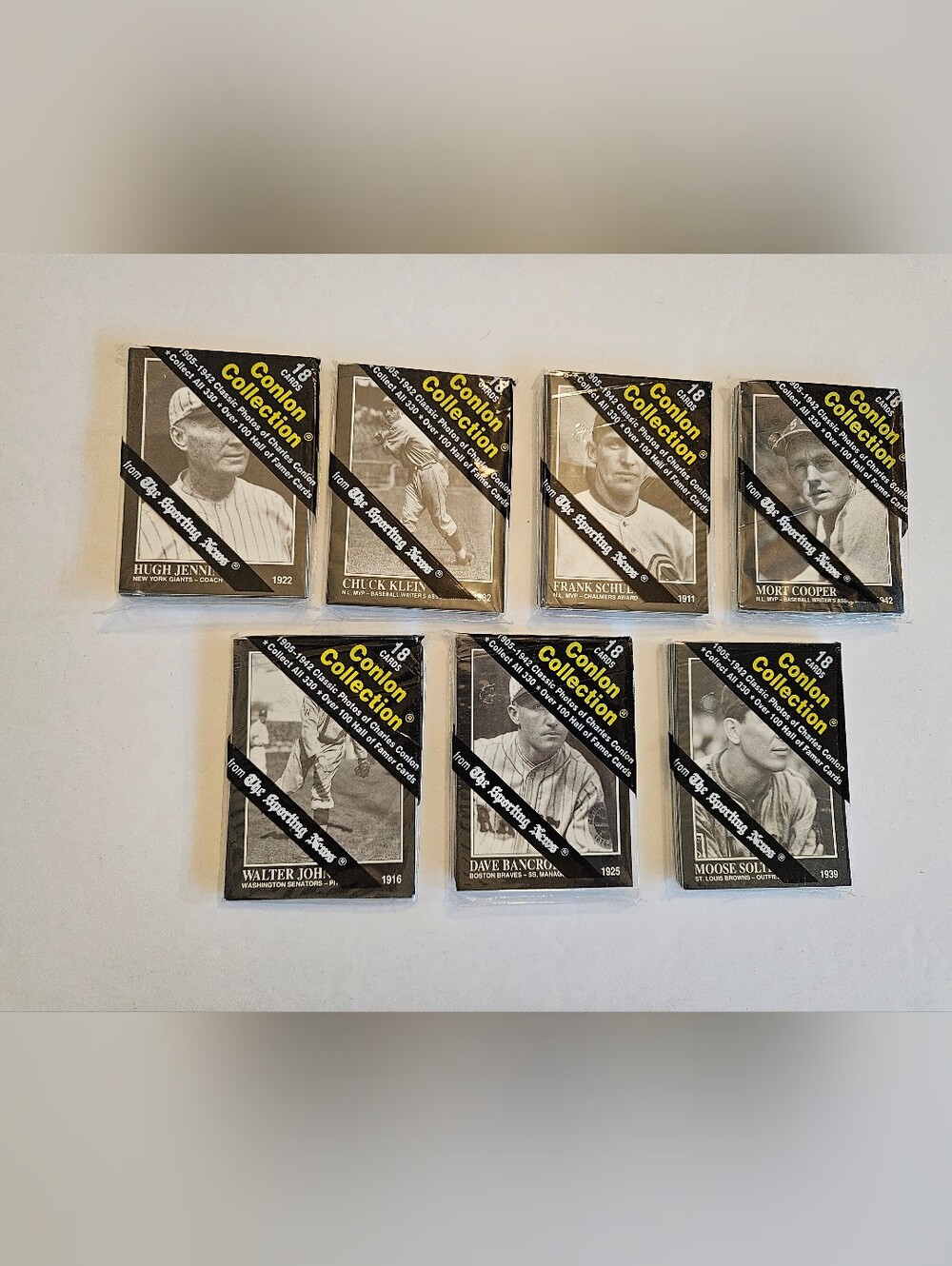 Vintage Sealed Baseball Card Set Lot 1991